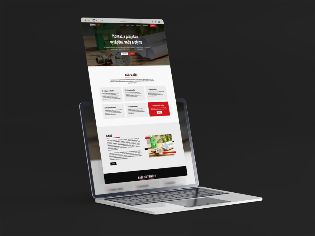 n&aacute;vrh webov&yacute;ch str&aacute;nek